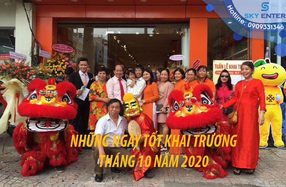 NHỮNG NGÀY TỐT KHAI TRƯƠNG THÁNG 10 NĂM 2020