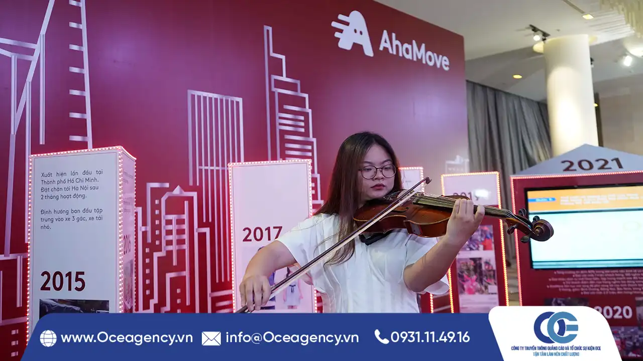 TỔ CHỨC SỰ KIỆN DẠ TIỆC TRI ÂN AHAMOVE ON TOP