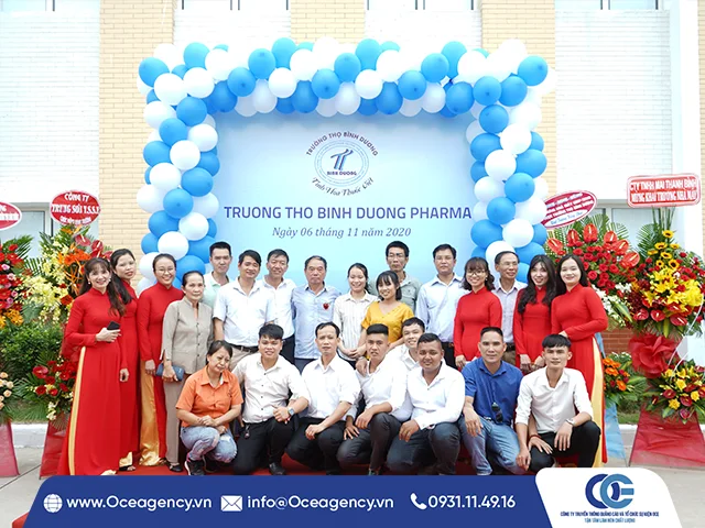 TỔ CHỨC LỄ KHÁNH THÀNH NHÀ MÁY DƯỢC TRƯỜNG THỌ BÌNH DƯƠNG