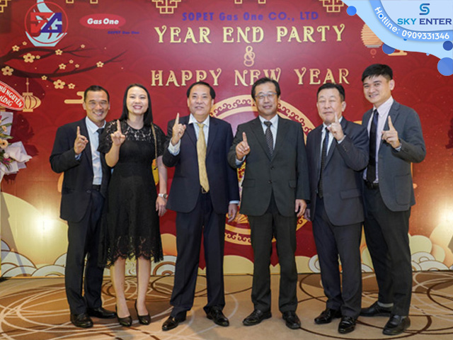 TỔ CHỨC SỰ KIỆN TẤT NIÊN 2020 CÔNG TY SOPET GAS ONE