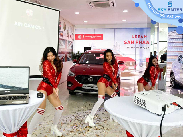 TỔ CHỨC SỰ KIỆN RA MẮT SẢN PHẨM MỚI SHOWROOM MG TÂY SÀI GÒN.