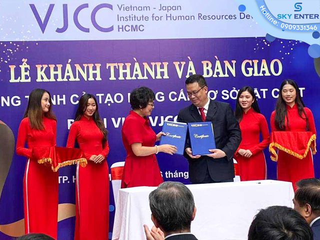 TỔ CHỨC SỰ KIỆN KHÁNH THÀNH VÀ BÀN GIAO CÔNG TRÌNH VJCC