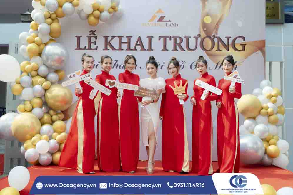 Hình ảnh lễ khai trương Tân Hưng Land