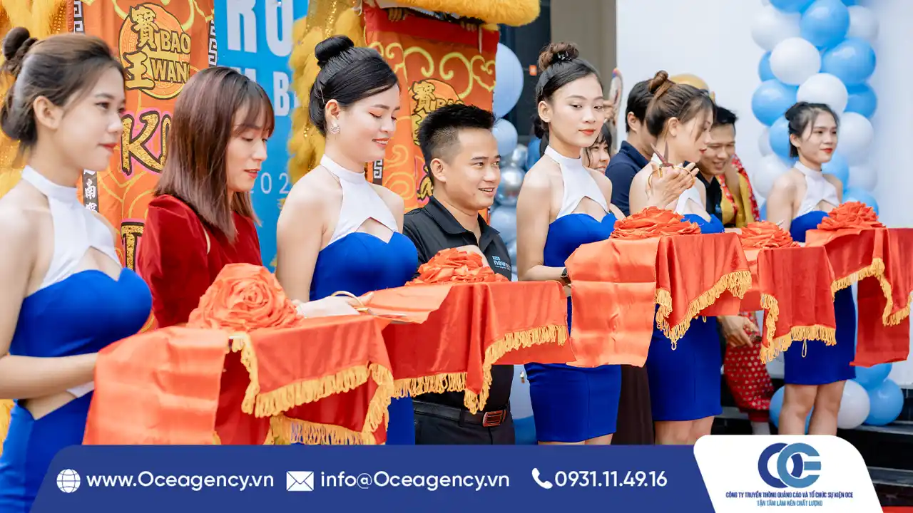 TỔ CHỨC SỰ KIỆN LỄ KHAI TRƯƠNG THE NEW GYM BIÊN HÒA