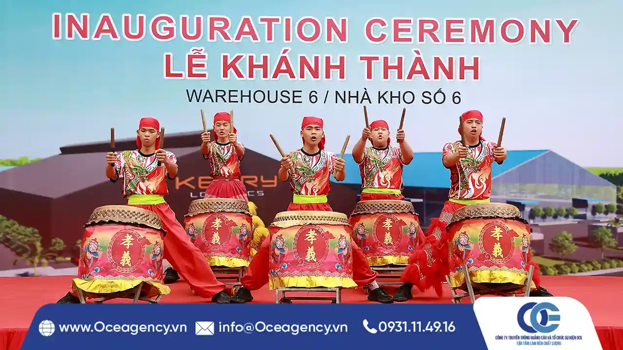 TỔ CHỨC SỰ KIỆN LỄ KHÁNH THÀNH KERRY TẠI SÓNG THẦN