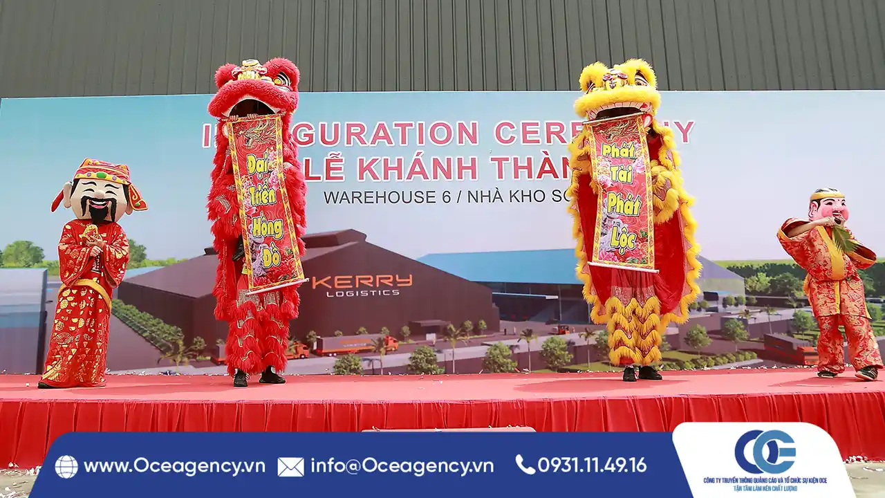 TỔ CHỨC SỰ KIỆN LỄ KHÁNH THÀNH KERRY TẠI SÓNG THẦN