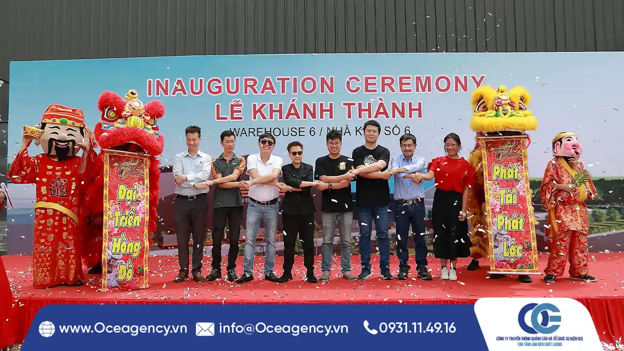 TỔ CHỨC SỰ KIỆN LỄ KHÁNH THÀNH KERRY TẠI SÓNG THẦN