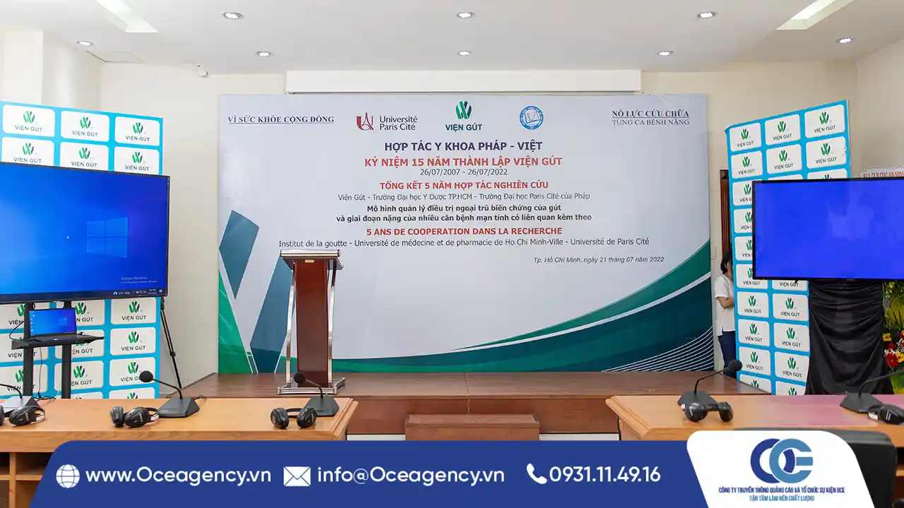 TỔ CHỨC SỰ KIỆN LỄ KỶ NIỆM 15 NĂM THÀNH LẬP VIỆN GÚT