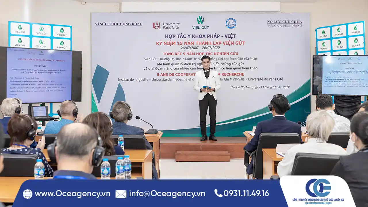 TỔ CHỨC SỰ KIỆN LỄ KỶ NIỆM 15 NĂM THÀNH LẬP VIỆN GÚT