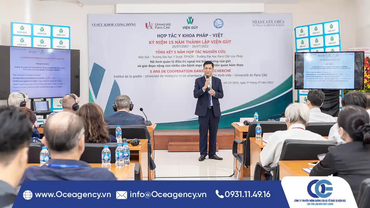 TỔ CHỨC SỰ KIỆN LỄ KỶ NIỆM 15 NĂM THÀNH LẬP VIỆN GÚT