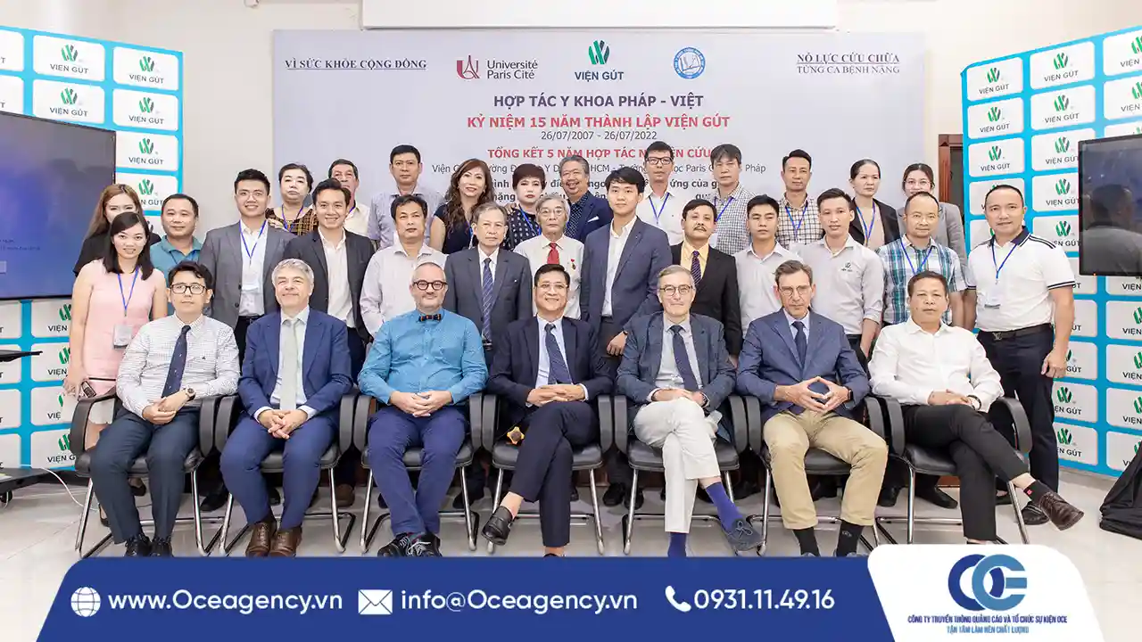 TỔ CHỨC SỰ KIỆN LỄ KỶ NIỆM 15 NĂM THÀNH LẬP VIỆN GÚT