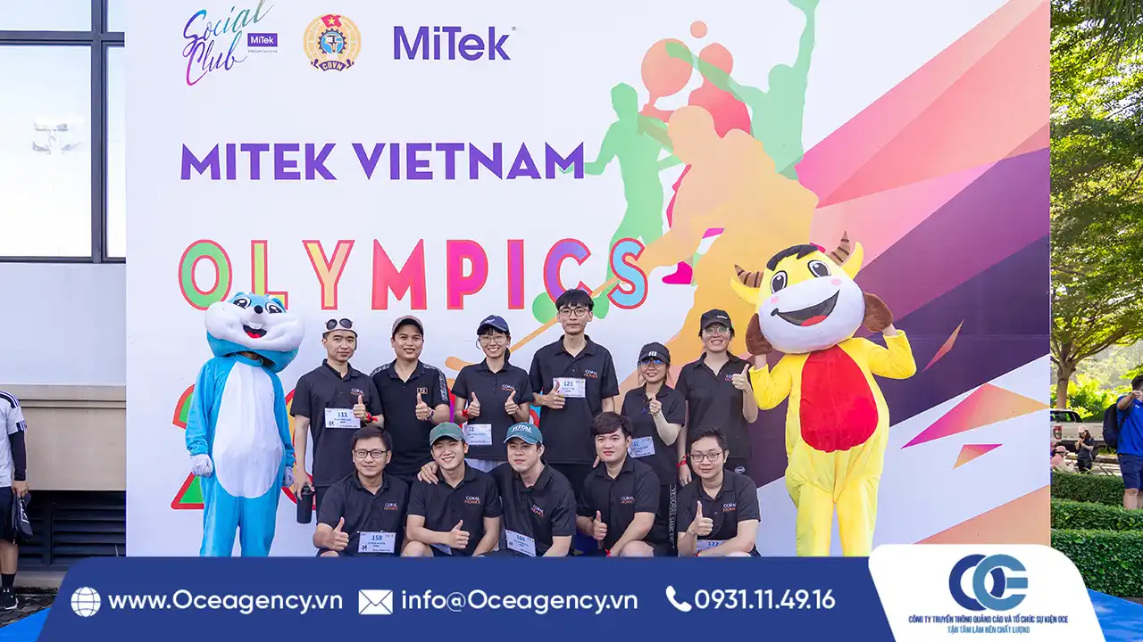 TỔ CHỨC SỰ KIỆN OLYMPICS MITEK 2022