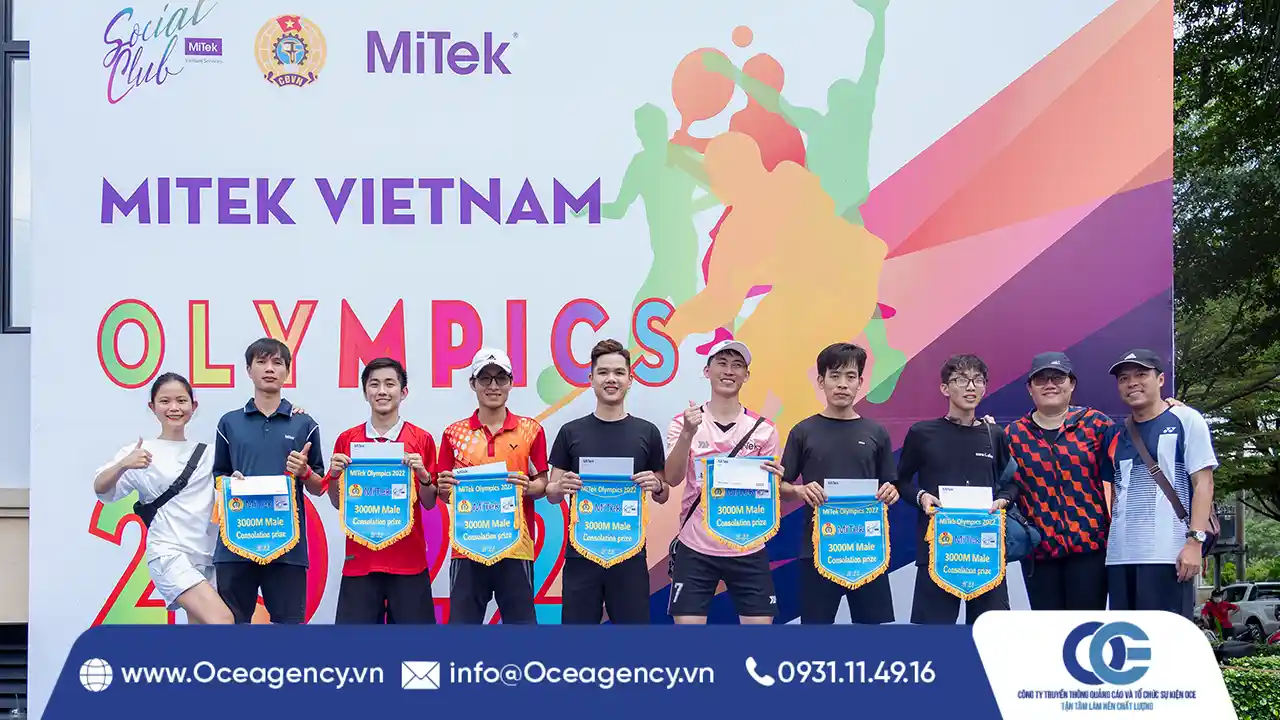 TỔ CHỨC SỰ KIỆN OLYMPICS MITEK 2022