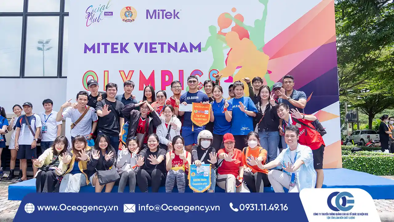 TỔ CHỨC SỰ KIỆN OLYMPICS MITEK 2022