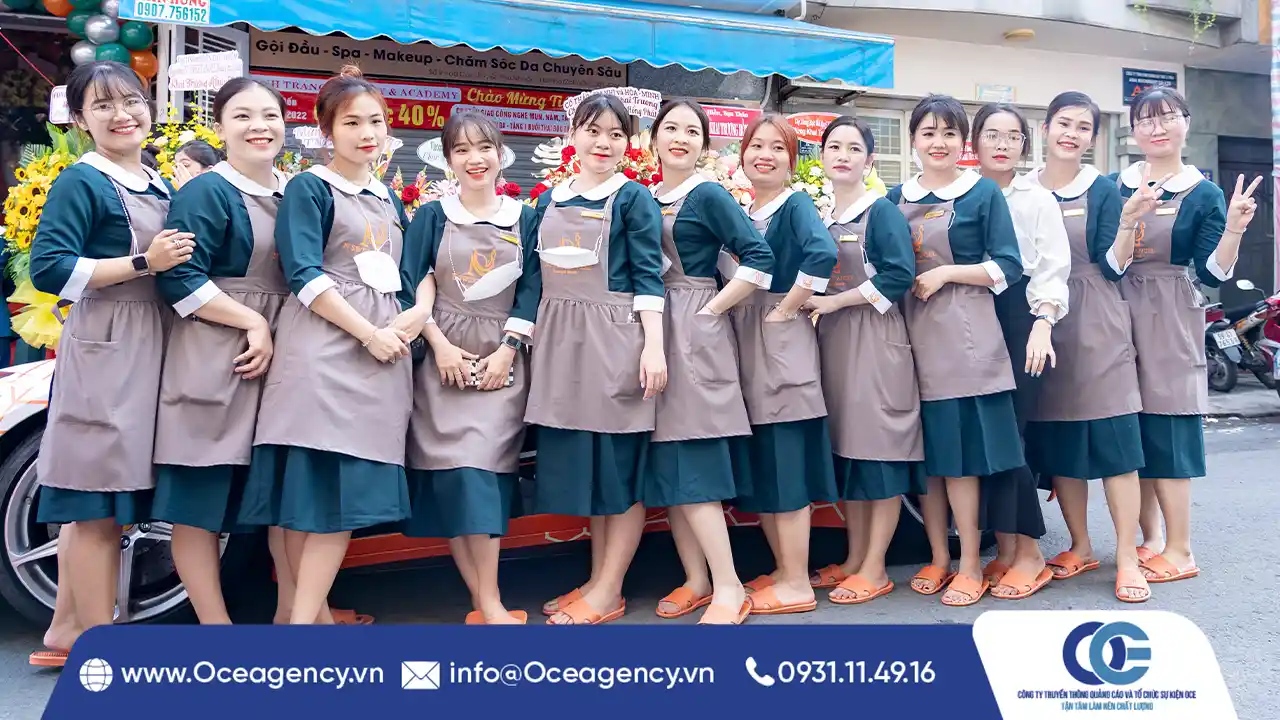 TỔ CHỨC SỰ KIỆN KHAI TRƯƠNG TN SWEET ANGEL