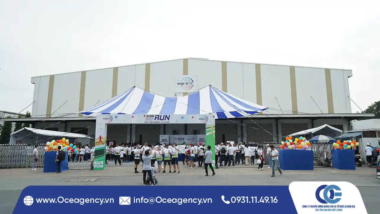 TỔ CHỨC SỰ KIỆN SOW RUN WIPRO TẠI BÌNH DƯƠNG
