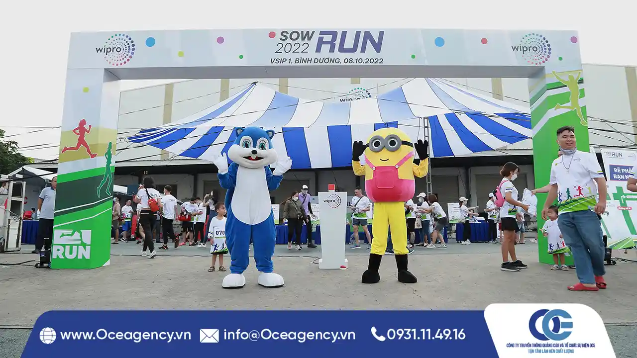 TỔ CHỨC SỰ KIỆN SOW RUN WIPRO TẠI BÌNH DƯƠNG