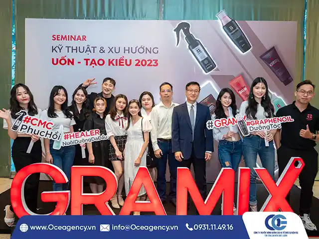 TỔ CHỨC HỘI THẢO KỸ THUẬT VÀ XU HƯỚNG UỐN - TẠO KIỂU GRAMIX