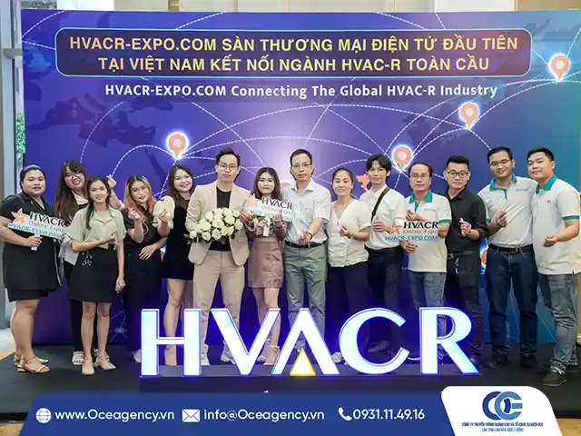 TỔ CHỨC SỰ KIỆN RA MẮT SÀN THƯƠNG MẠI ĐIỆN TỬ HVACR-EXPO