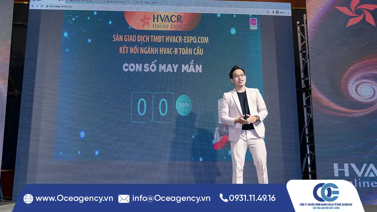 TỔ CHỨC SỰ KIỆN RA MẮT SÀN THƯƠNG MẠI ĐIỆN TỬ HVACR-EXPO
