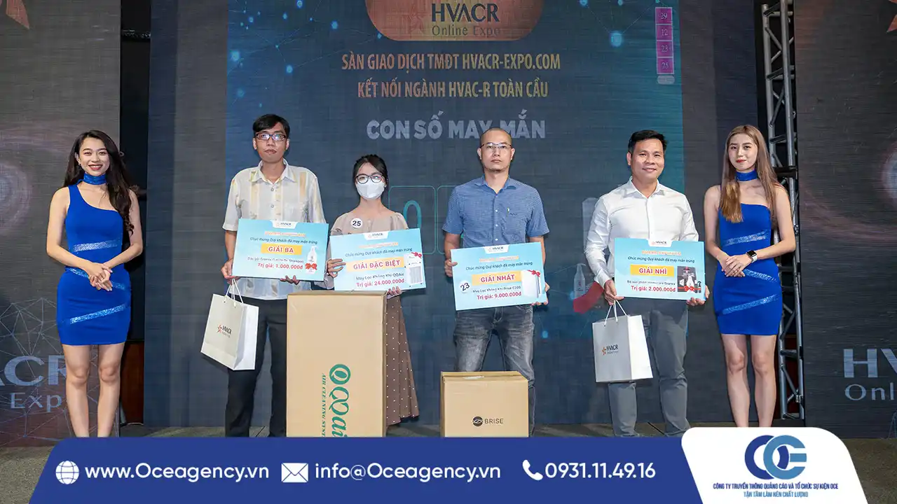 TỔ CHỨC SỰ KIỆN RA MẮT SÀN THƯƠNG MẠI ĐIỆN TỬ HVACR-EXPO