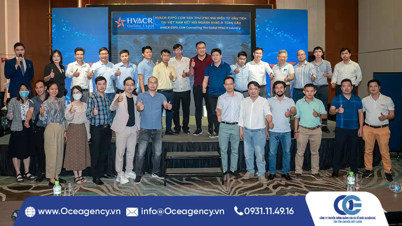 TỔ CHỨC SỰ KIỆN RA MẮT SÀN THƯƠNG MẠI ĐIỆN TỬ HVACR-EXPO