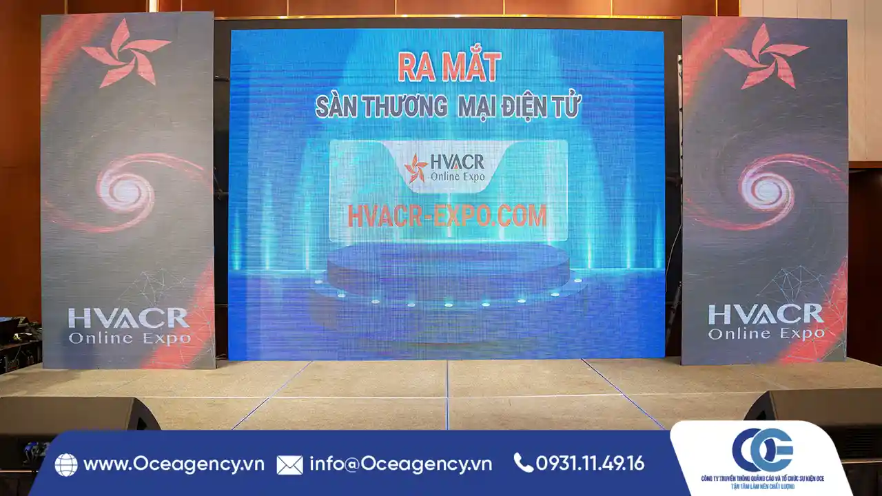 TỔ CHỨC SỰ KIỆN RA MẮT SÀN THƯƠNG MẠI ĐIỆN TỬ HVACR-EXPO