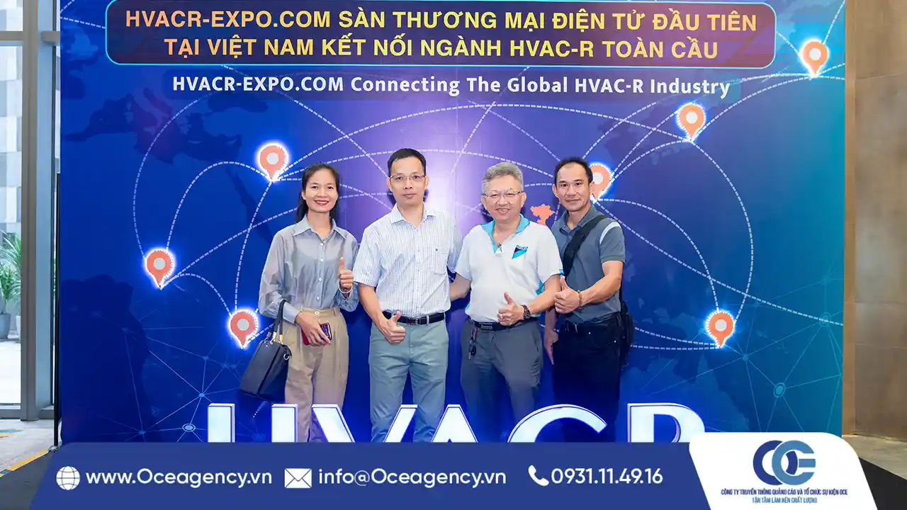 TỔ CHỨC SỰ KIỆN RA MẮT SÀN THƯƠNG MẠI ĐIỆN TỬ HVACR-EXPO