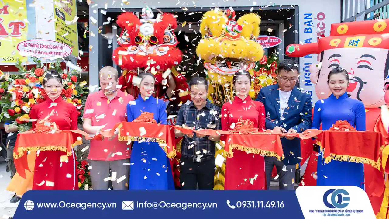 TỔ CHỨC SỰ KIỆN KHAI TRƯƠNG SHOWROOM DOTACO THỦ ĐỨC