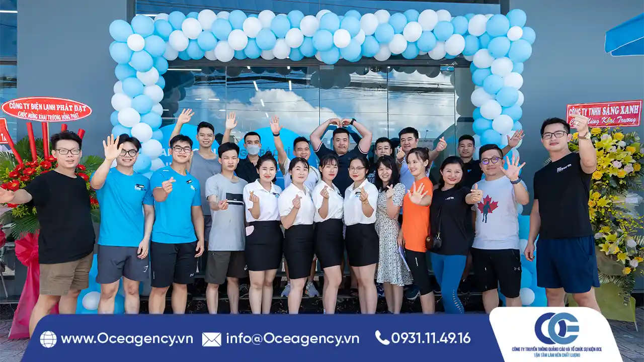 TỔ CHỨC KHAI TRƯƠNG THE NEW GYM TẠI LONG XUYÊN
