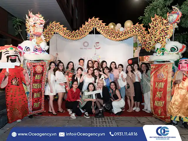 TỔ CHỨC SỰ KIỆN KHAI TRƯƠNG NHÀ HÀNG CTAO