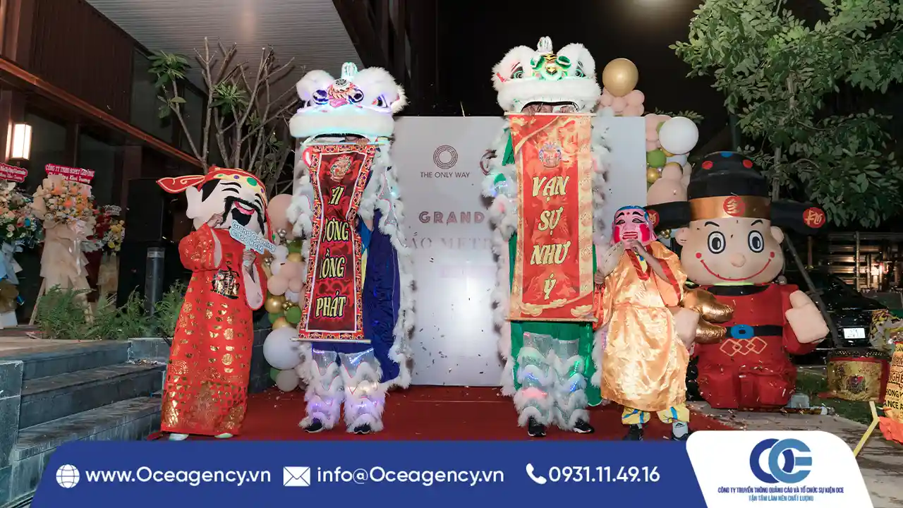 TỔ CHỨC SỰ KIỆN KHAI TRƯƠNG NHÀ HÀNG CTAO