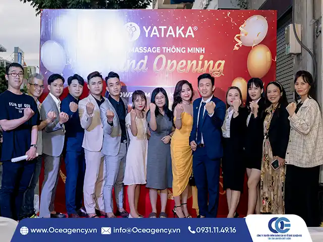 TỔ CHỨC SỰ KIỆN KHAI TRƯƠNG CHI NHÁNH YATAKA TÂN PHÚ