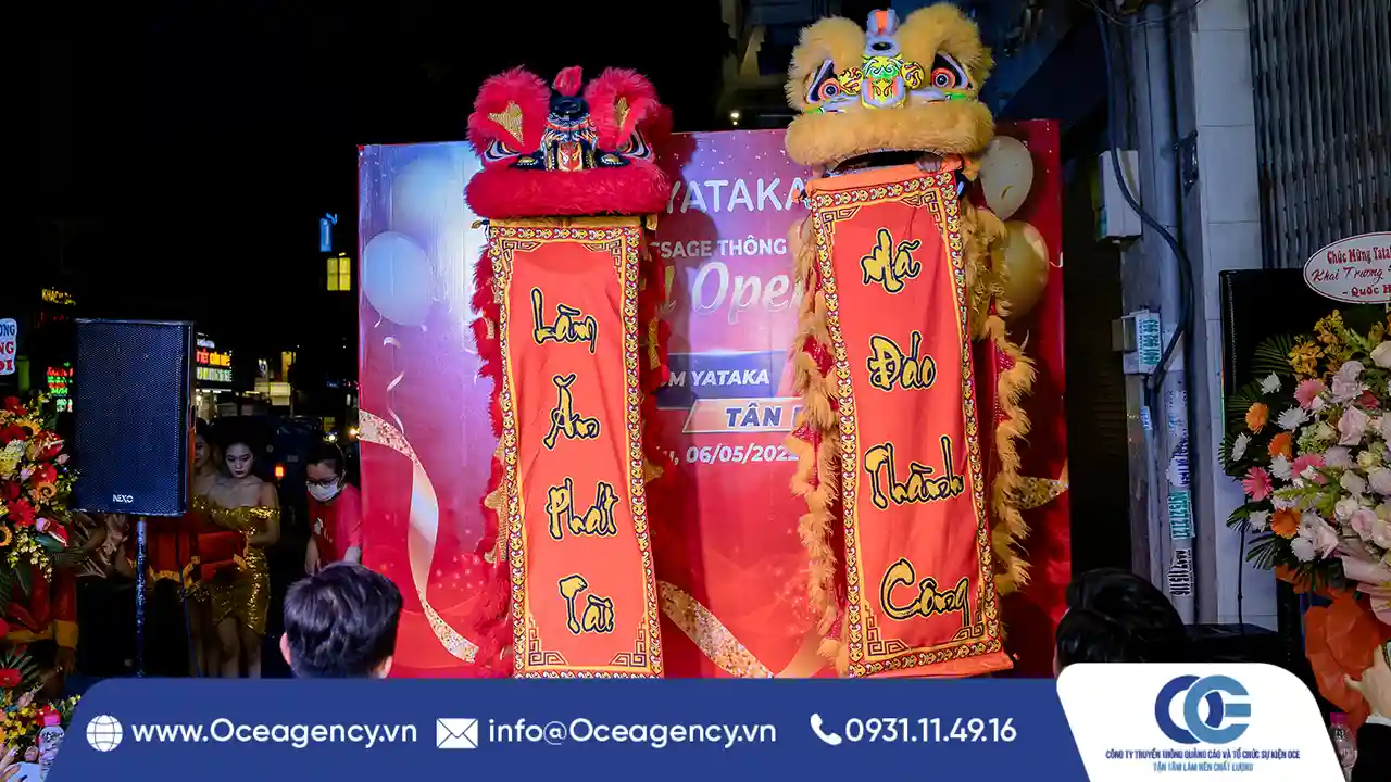 TỔ CHỨC SỰ KIỆN KHAI TRƯƠNG CHI NHÁNH YATAKA TÂN PHÚ