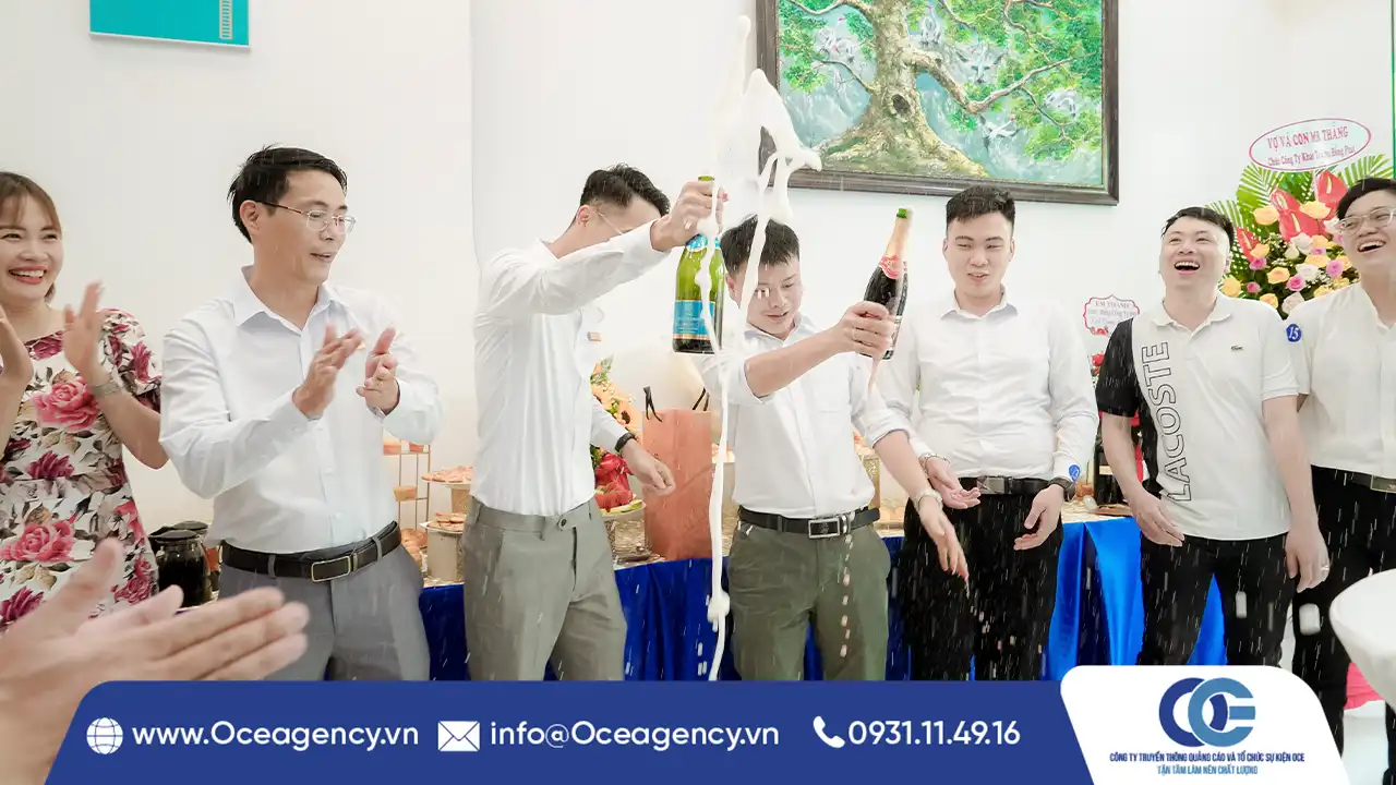 TỔ CHỨC SỰ KIỆN KHAI TRƯƠNG CÔNG TY TƯ VẤN ĐẦU TƯ DNI