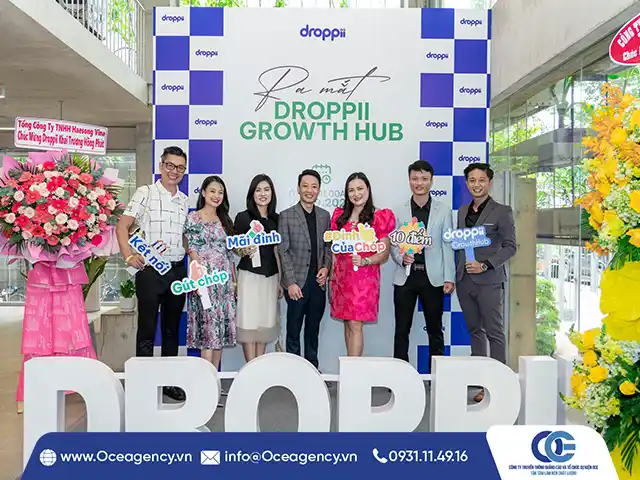 TỔ CHỨC SỰ KIỆN RA MẮT DROPPII GROWTH HUB