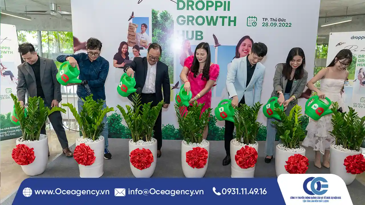 TỔ CHỨC SỰ KIỆN RA MẮT DROPPII GROWTH HUB