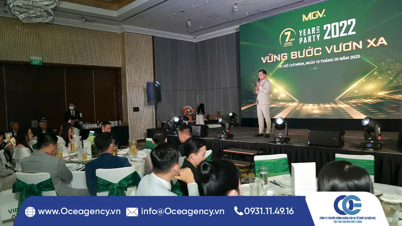 TỔ CHỨC TẤT NIÊN & KỶ NIỆM 7 NĂM THÀNH LẬP CÔNG TY MGV