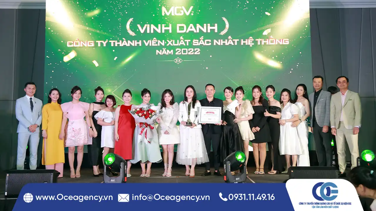 TỔ CHỨC TẤT NIÊN & KỶ NIỆM 7 NĂM THÀNH LẬP CÔNG TY MGV