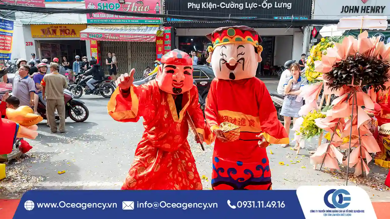 TỔ CHỨC SỰ KIỆN KHAI TRƯƠNG TIỆM VÀNG LẬP ĐỨC