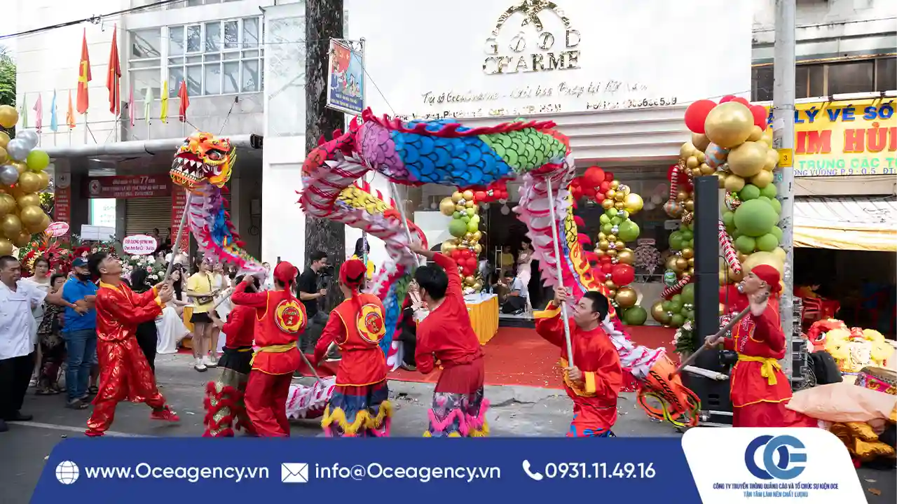 TỔ CHỨC SỰ KIỆN KHAI TRƯƠNG GOODCHARME TẠI QUẬN 5