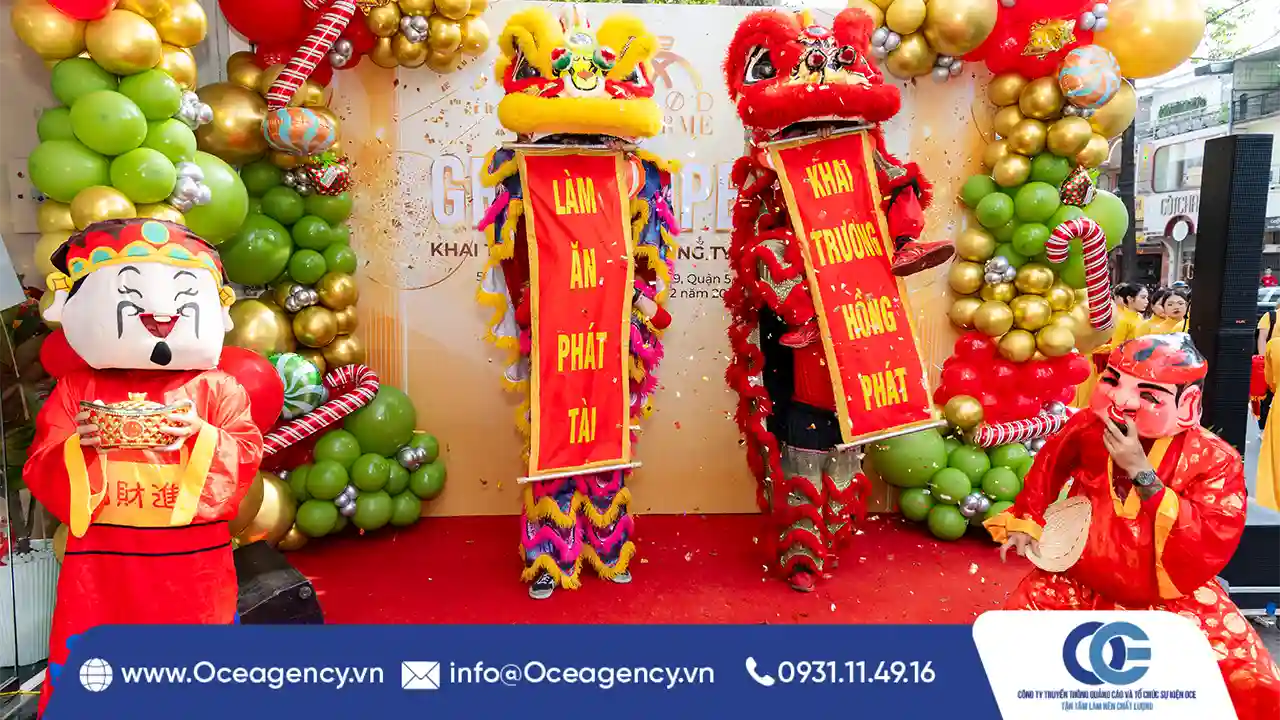 TỔ CHỨC SỰ KIỆN KHAI TRƯƠNG GOODCHARME TẠI QUẬN 5