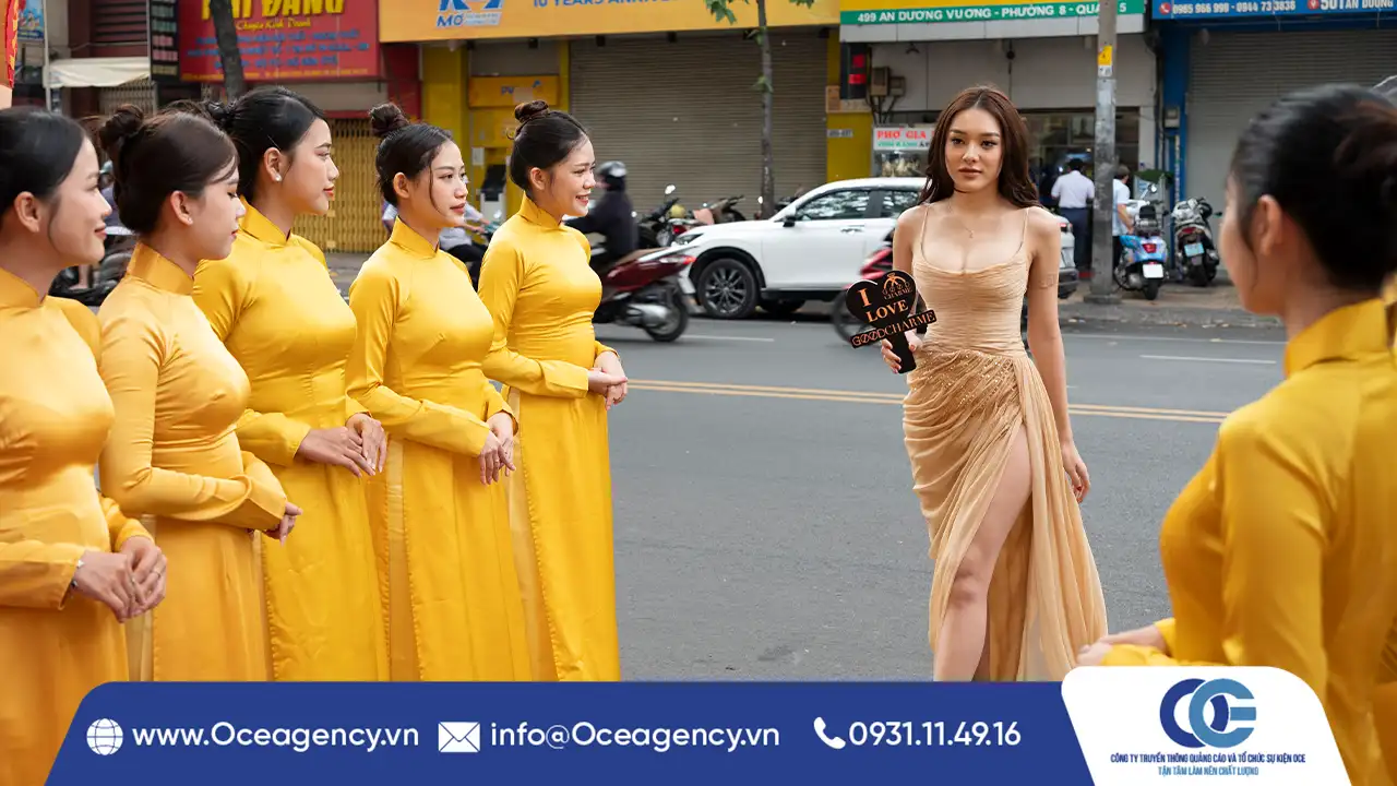 TỔ CHỨC SỰ KIỆN KHAI TRƯƠNG GOODCHARME TẠI QUẬN 5
