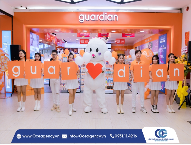 TỔ CHỨC SỰ KIỆN KHAI TRƯƠNG GUARDIAN GO TẠI ĐÀ NẴNG