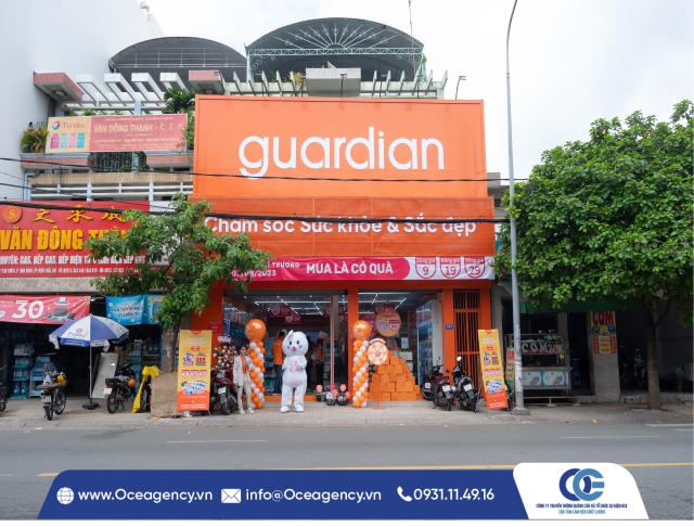 TỔ CHỨC SỰ KIỆN KHAI TRƯƠNG GUARDIAN 3/8 TẠI BIÊN HÒA