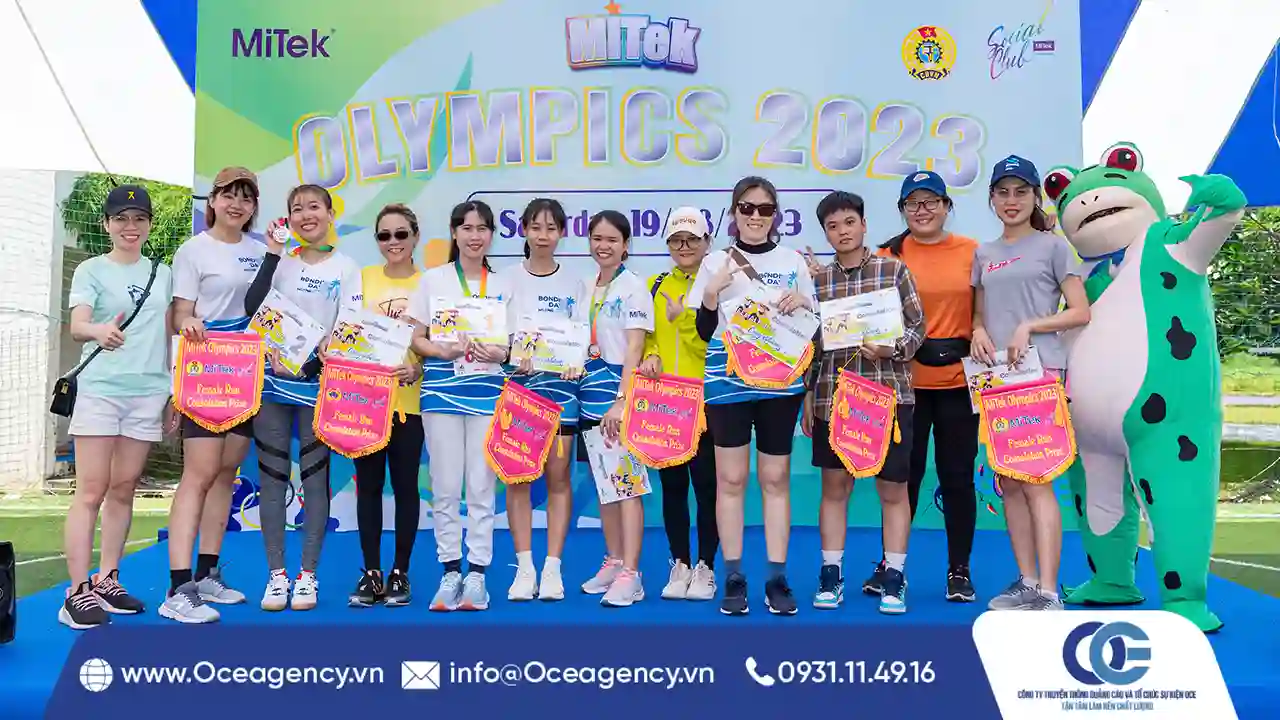 TỔ CHỨC SỰ KIỆN OLYMPICS MITEK 2023