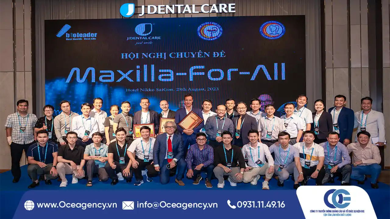 TỔ CHỨC SỰ KIỆN HỘI NGHỊ MAXILLA FOR ALL