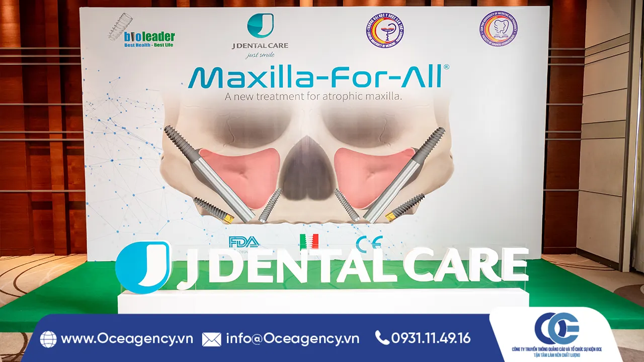 TỔ CHỨC SỰ KIỆN HỘI NGHỊ MAXILLA FOR ALL