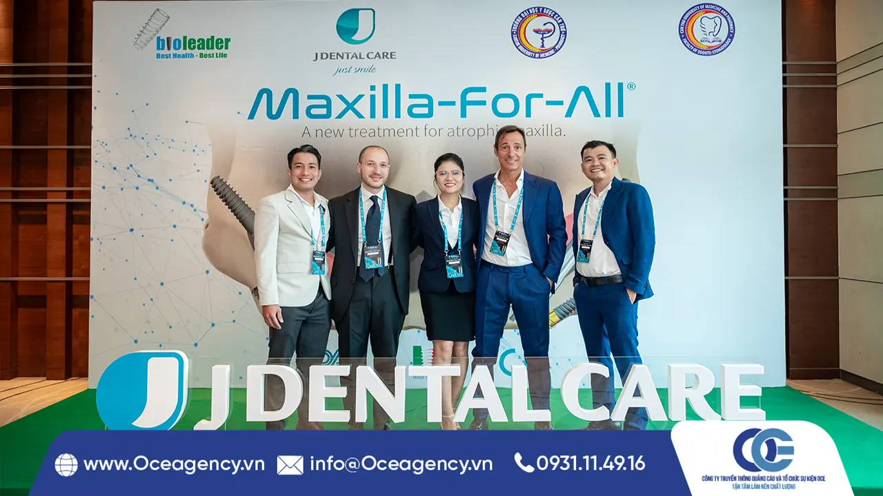 TỔ CHỨC SỰ KIỆN HỘI NGHỊ MAXILLA FOR ALL