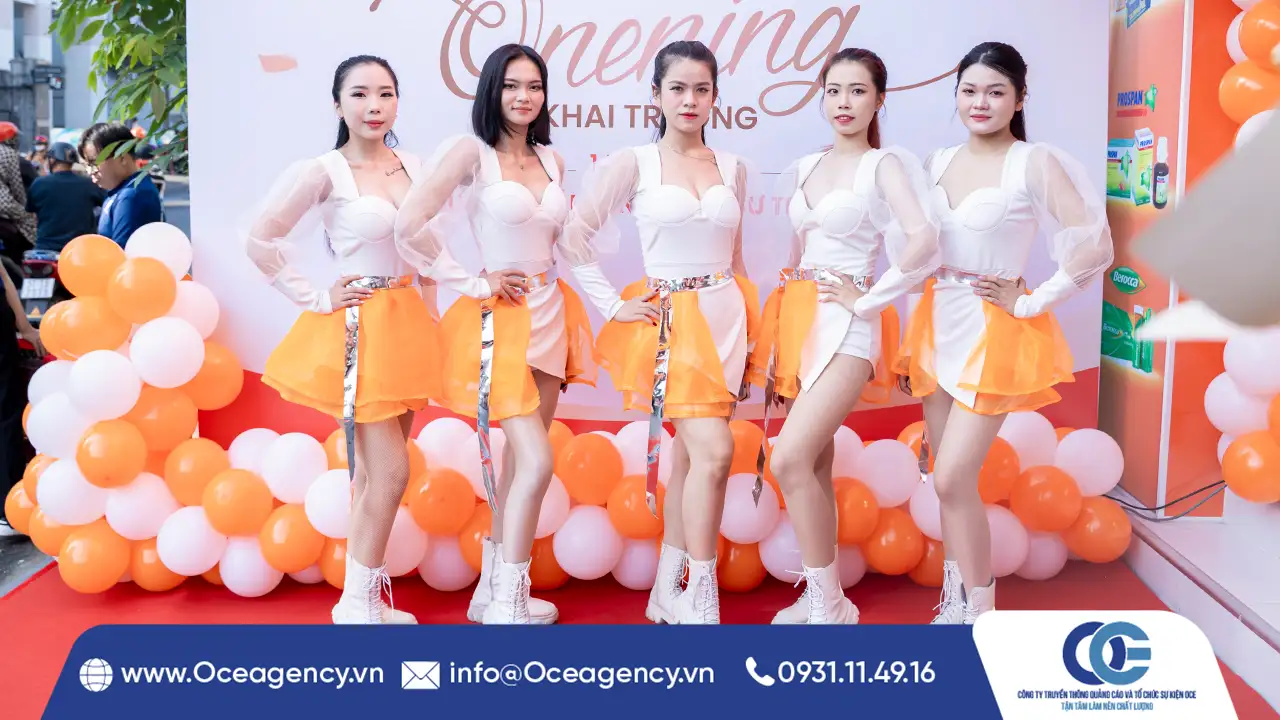 Quy Trình Tổ Chức Khai Trương